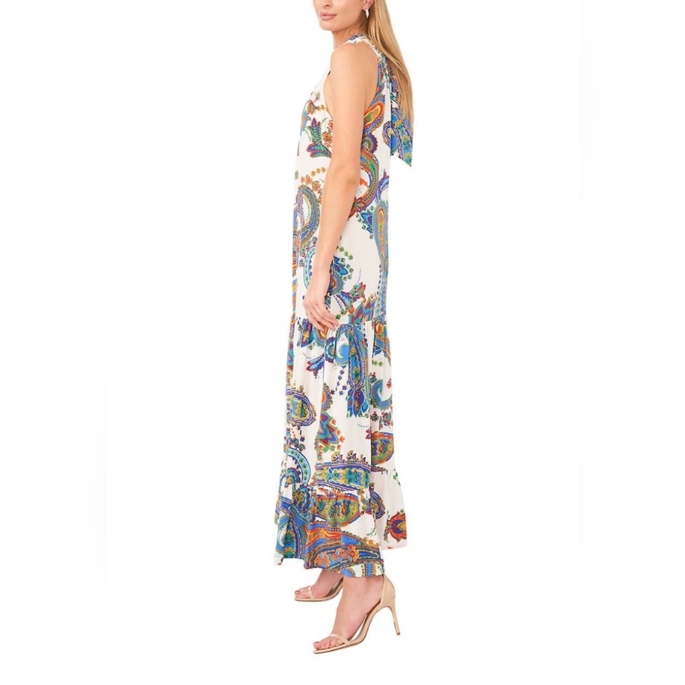 Belk Multicolor Paisley Maxi Dress
